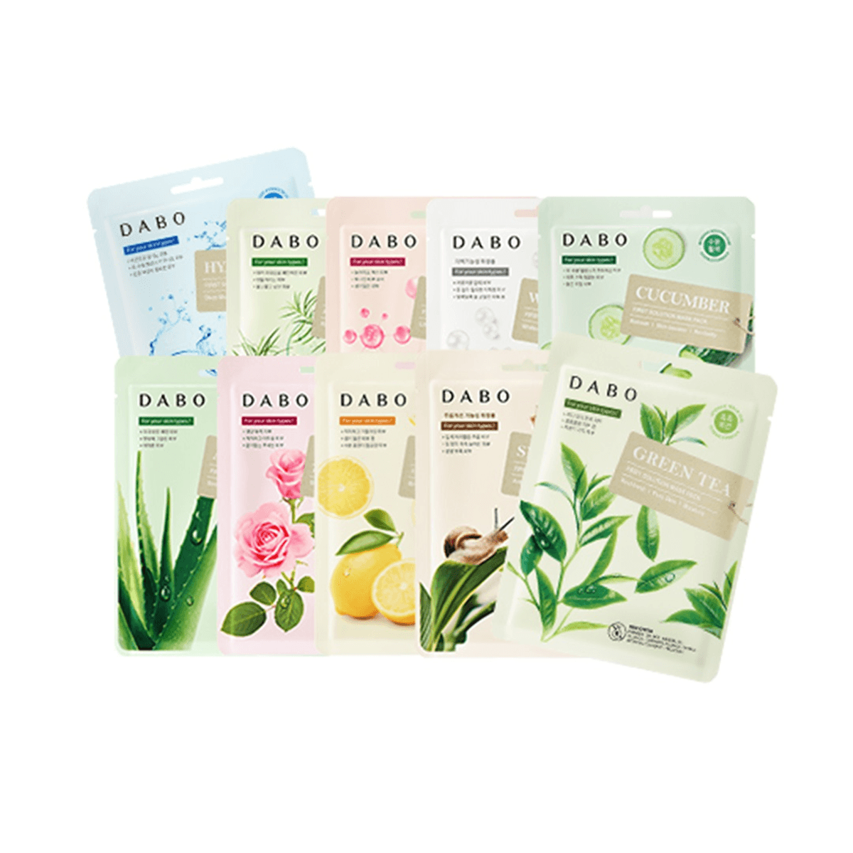 Dabo First Solution Mask Pack (Sheet Mask)